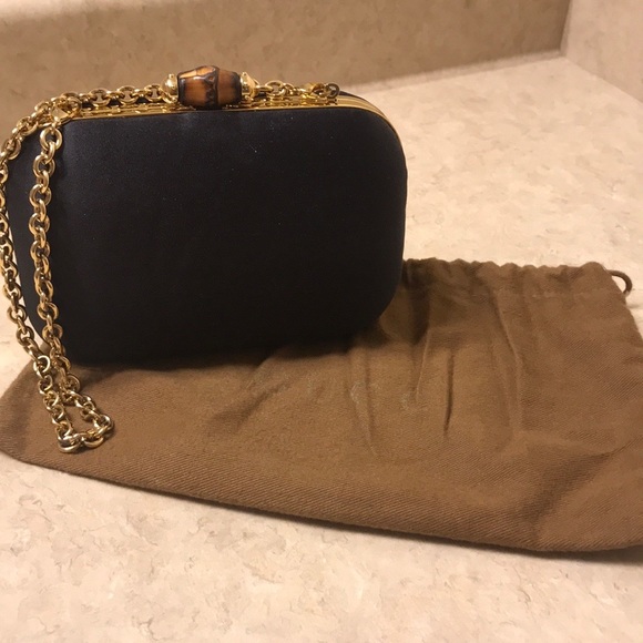 Gucci Bamboo Closure Clutch - Picture 2 of 12